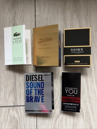 Men mini perfume vials - , set