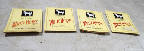 Vintage white horse scotch - 4,