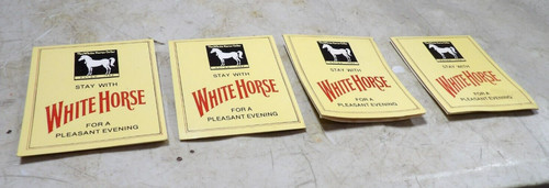 Vintage white horse scotch - 4,