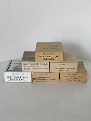 Vintage avon sample lot - sample,