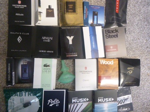 Mens fragrance minis vials - 20,